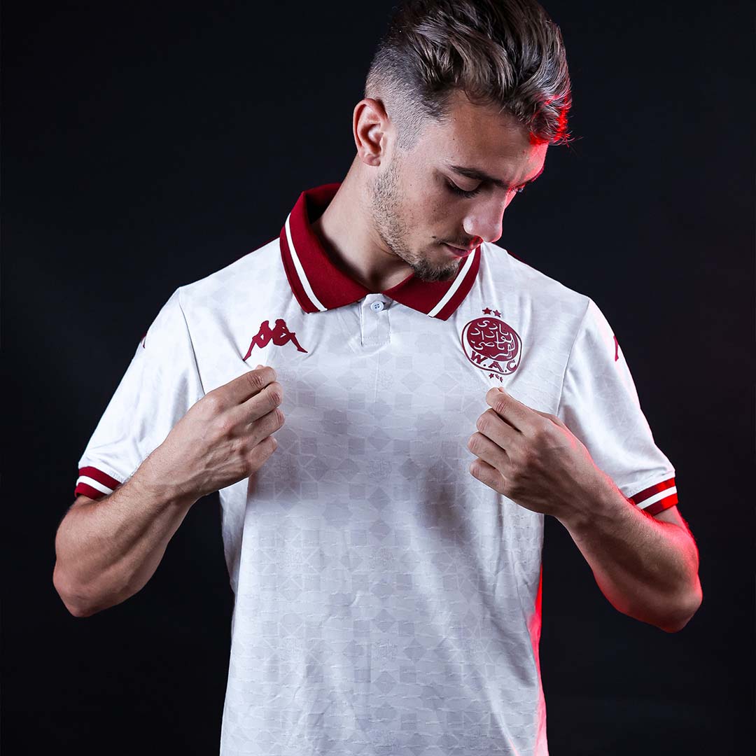 Maillot Kombat Away Wydad AC 25/26 Blanc Homme 00