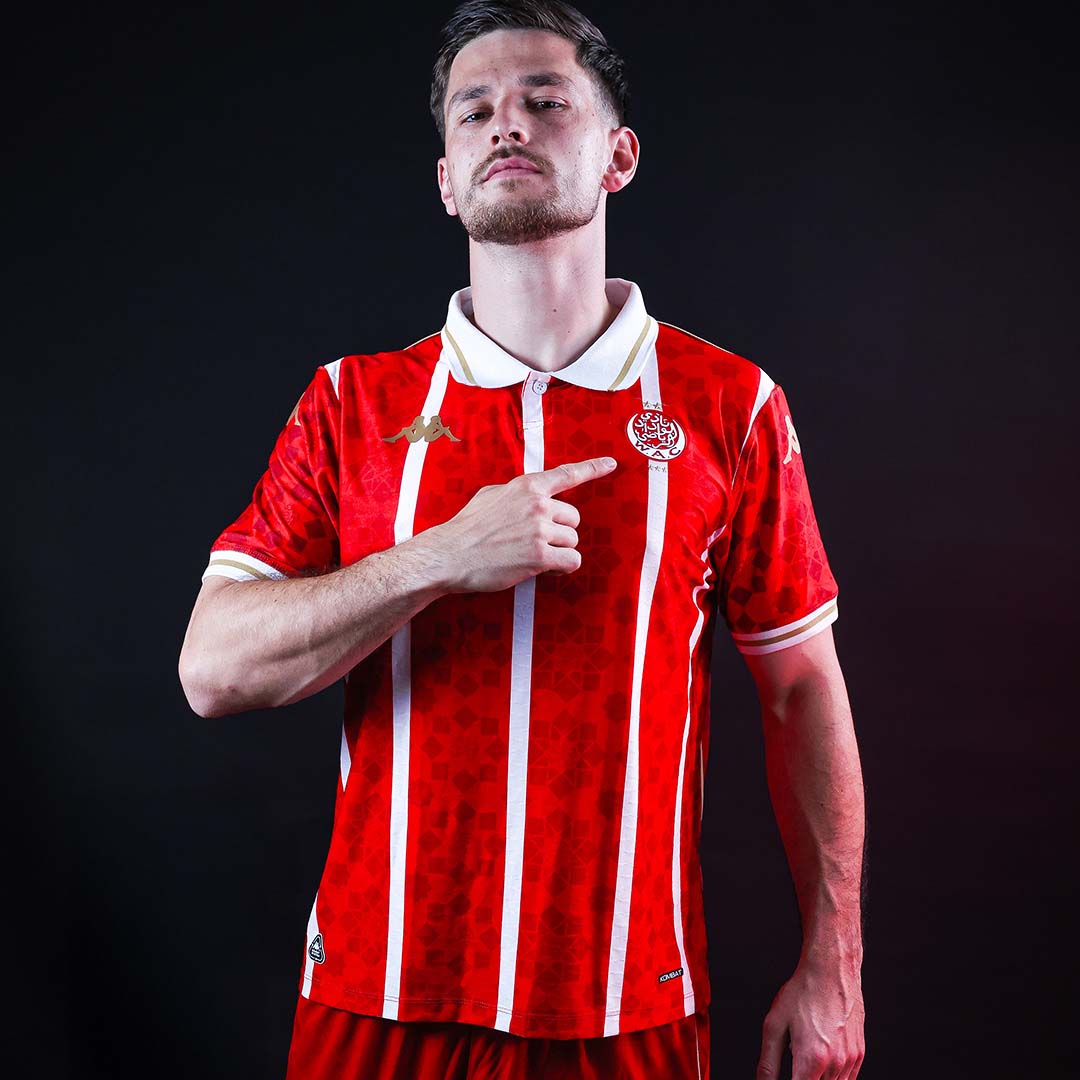 Maillot Kombat Home Wydad AC 25/26 Rouge Homme 00