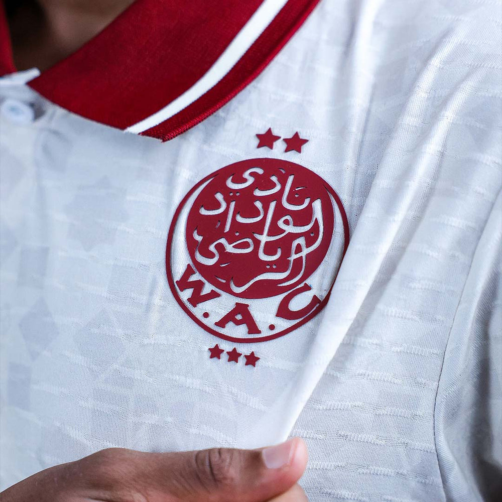 Maillot Kombat Away Wydad AC 25/26 Blanc Homme 02