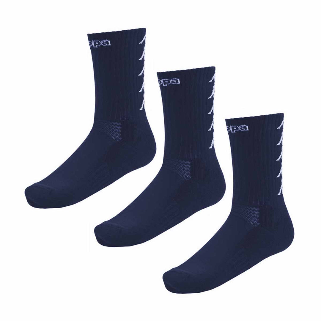 Chaussettes Eleno Bleu (3 paires) main
