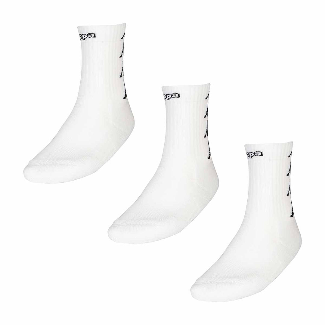 Chaussettes Eleno Blanc (3 paires) main