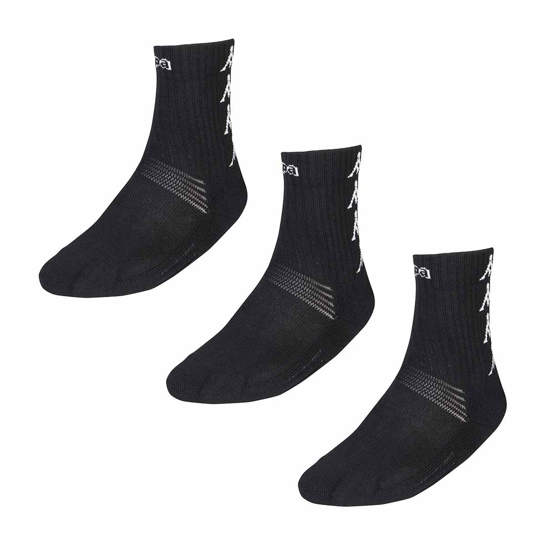 Chaussettes Eleno Noir (3 paires) main