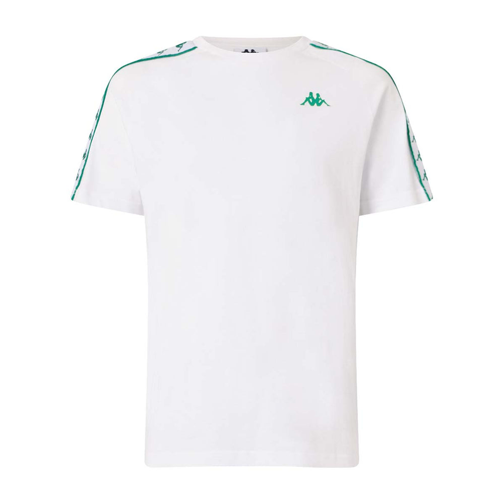 T-Shirt 222 Banda Coen Slim Blanc Homme 02