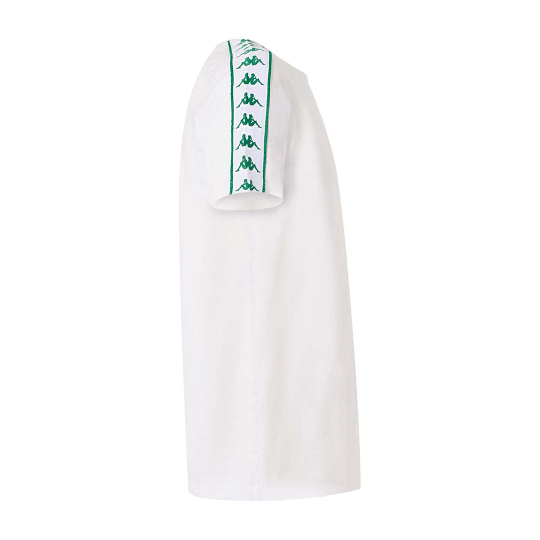 T-Shirt 222 Banda Coen Slim Blanc Homme main