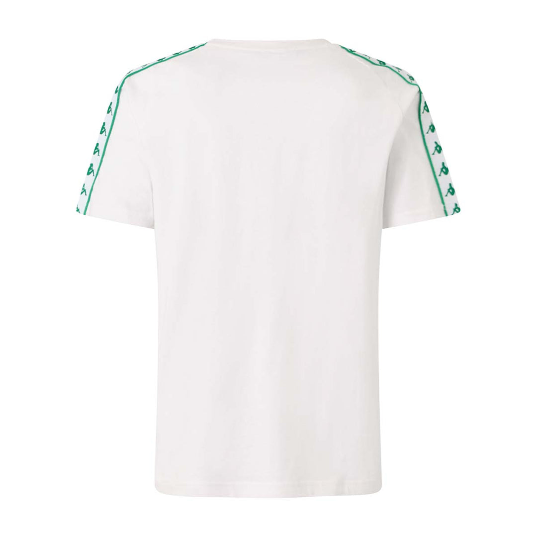 T-Shirt 222 Banda Coen Slim Blanc Homme main