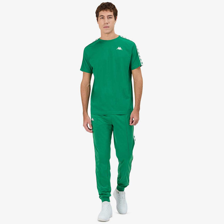 T-Shirt 222 Banda Coen Slim Vert Homme 3