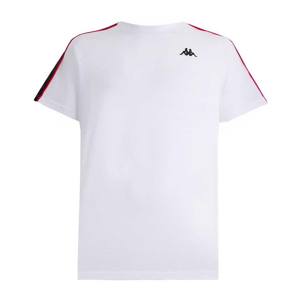 T-Shirt 222 Banda Coen Slim Blanc Homme 02