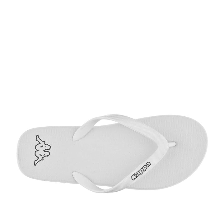 Claquettes Moker Blanc Unisexe 4