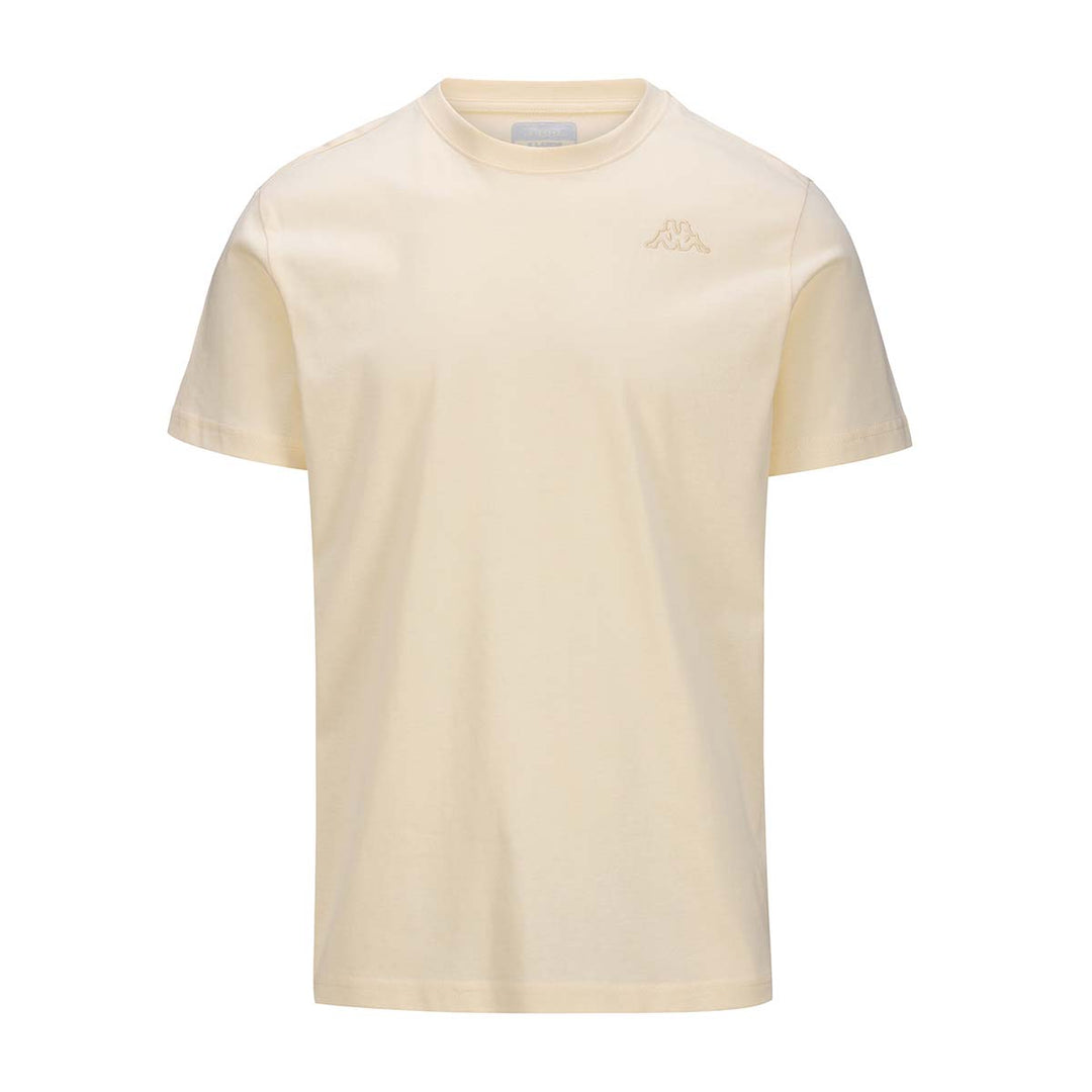 T-shirt Cafers Slim Blanc Homme main