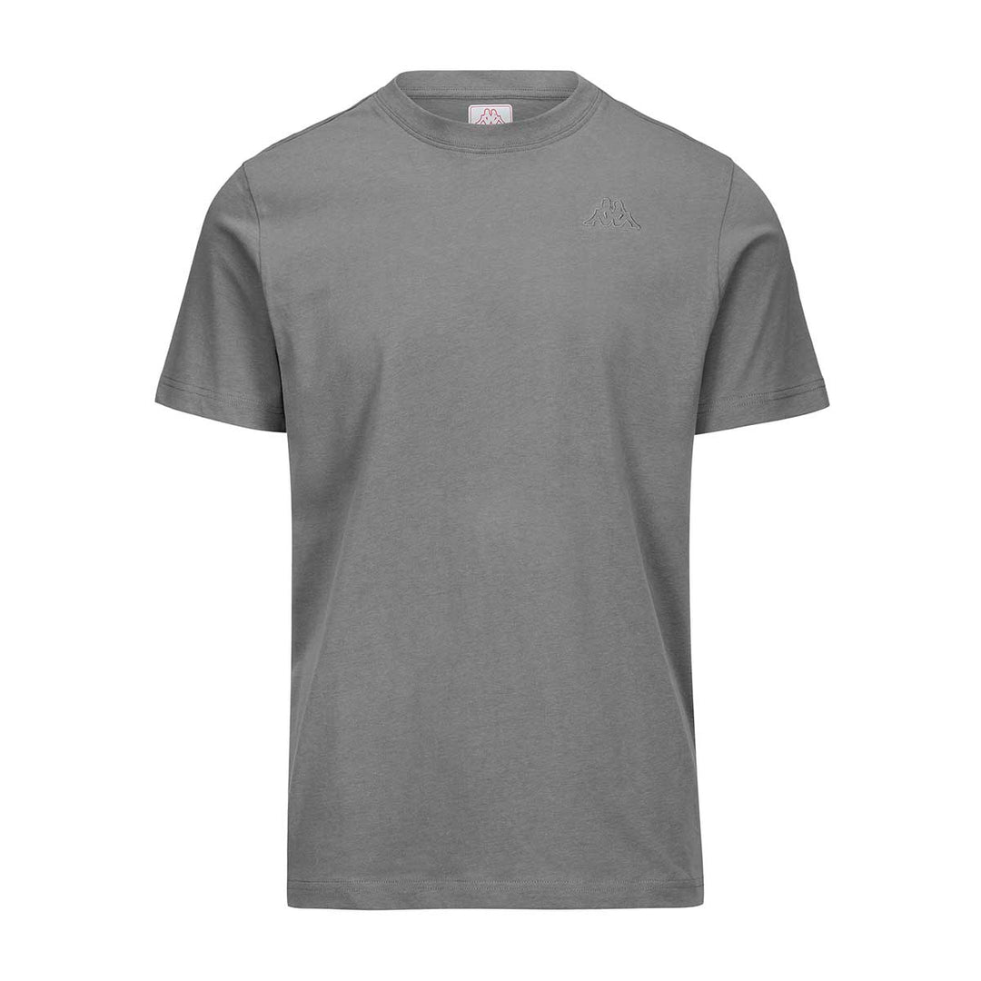 T-Shirt Cafers Slim Gris Homme main