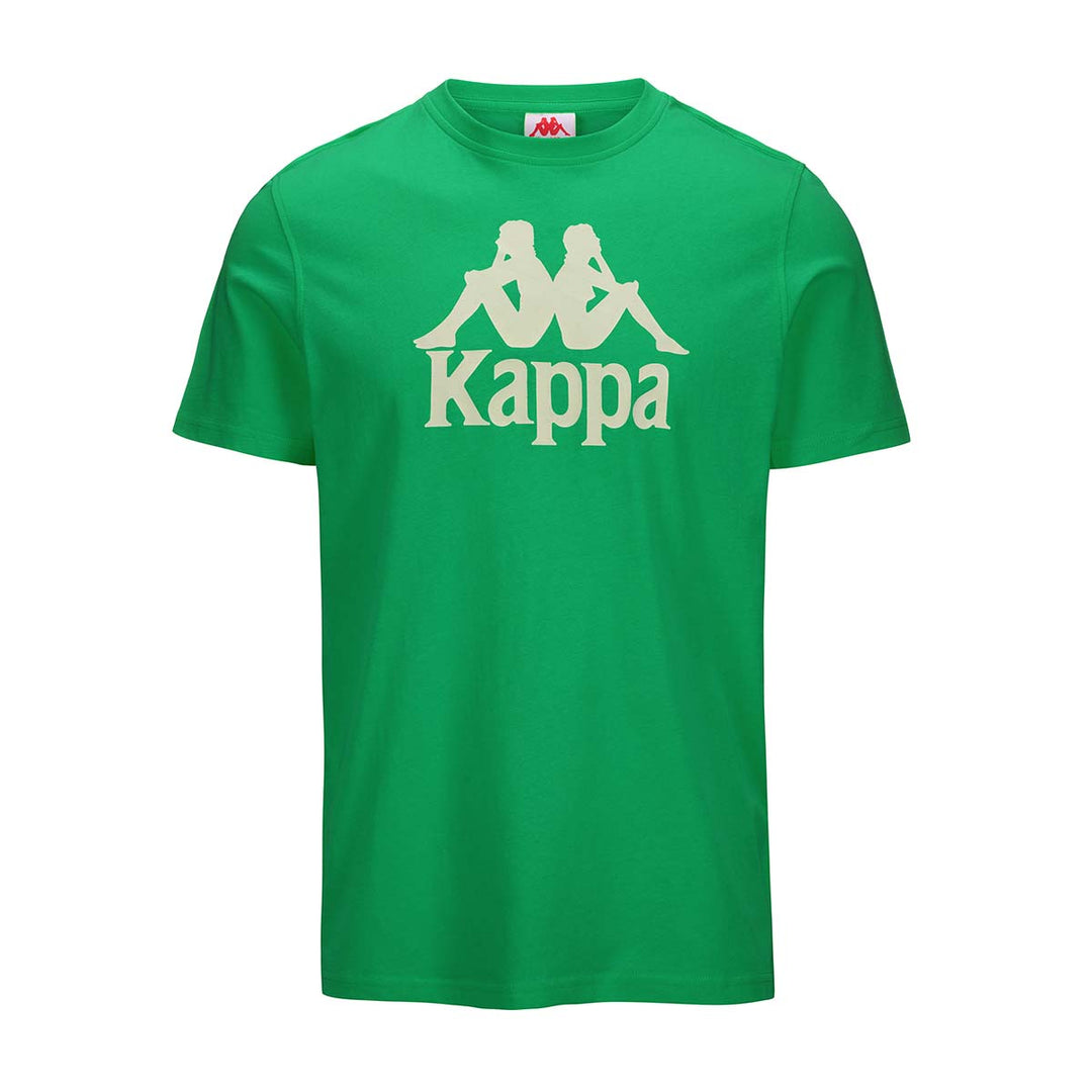 T-shirt Authentic Estessi Vert Homme main