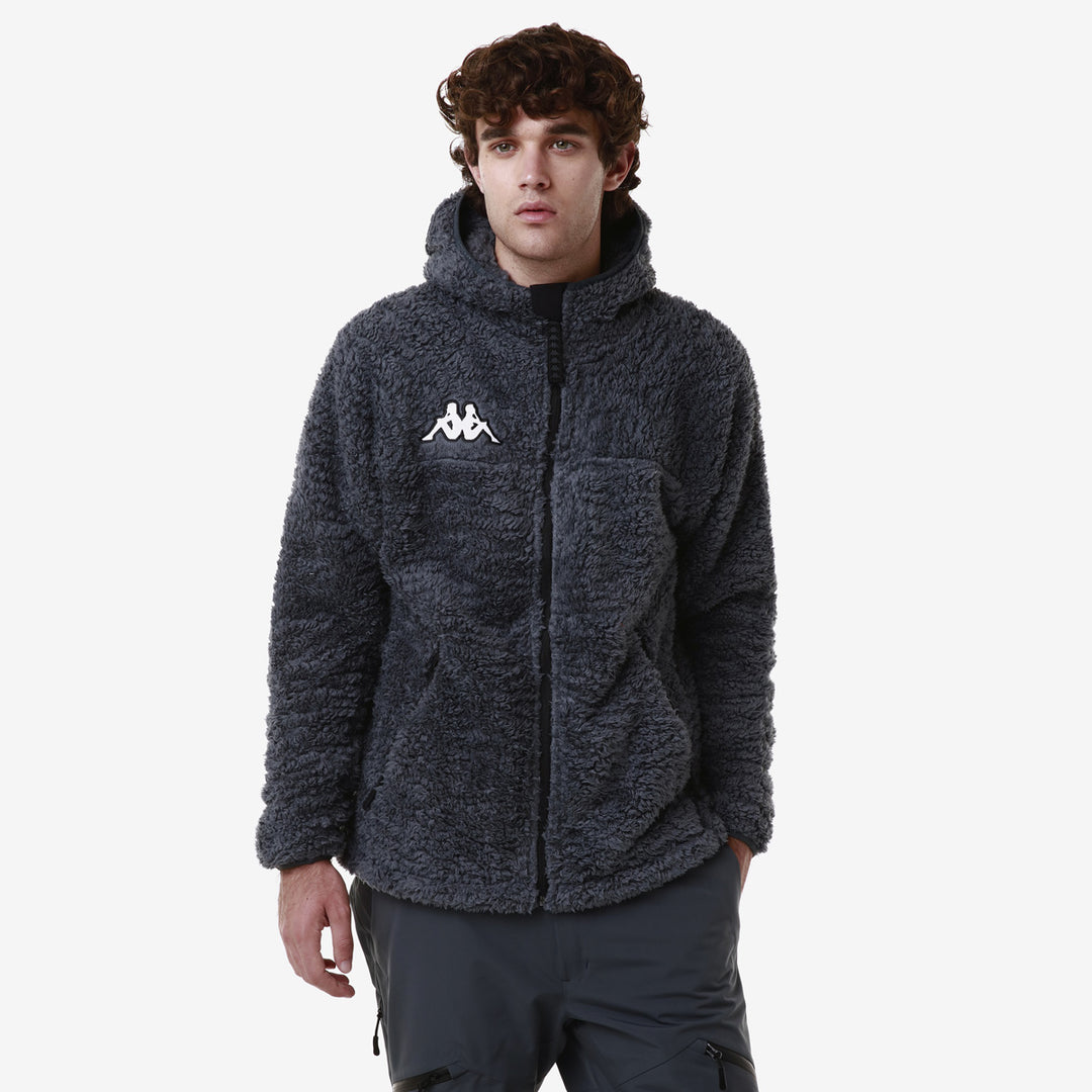 Veste 6Cento 635S Gris Homme main
