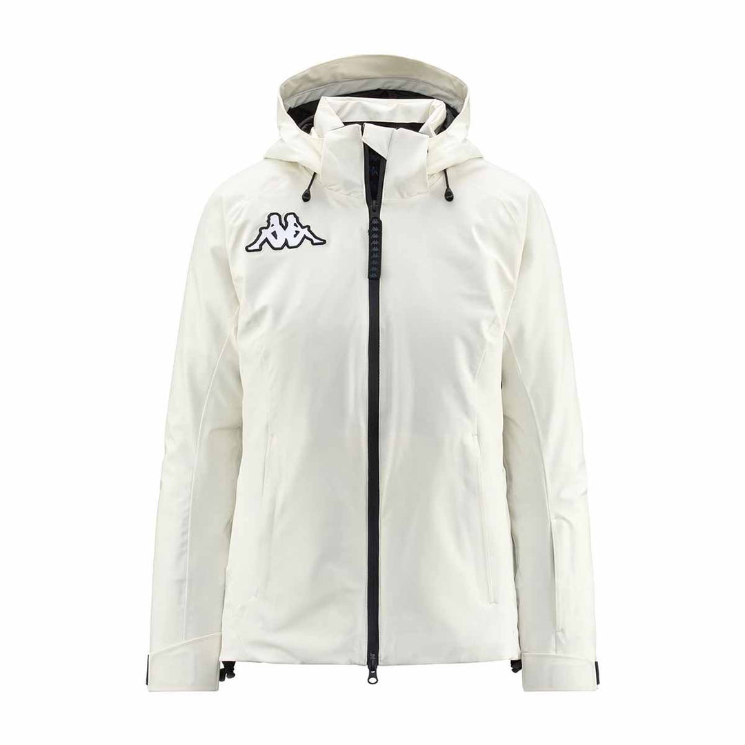 Manteau 6Cento 610 Blanc Femme main