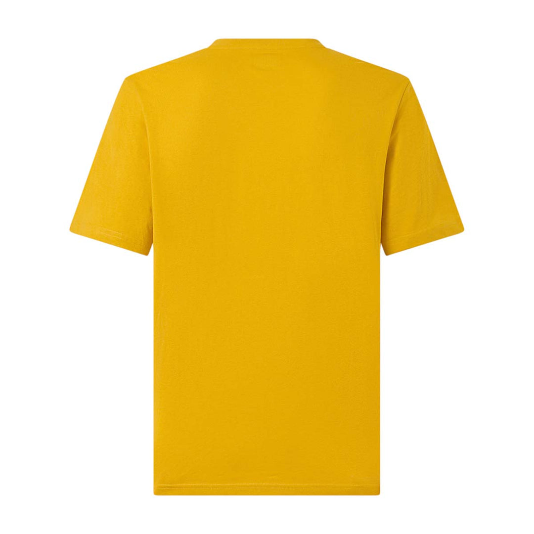 T-Shirt Feddu Jaune Homme main