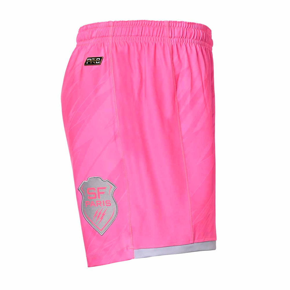 Short Kombat Ryder Pro Home Stade Français Paris 23/24 Rose Homme 02