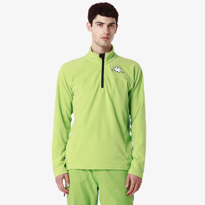 Sweatshirt 8Cento 818 Vert Unisexe 1