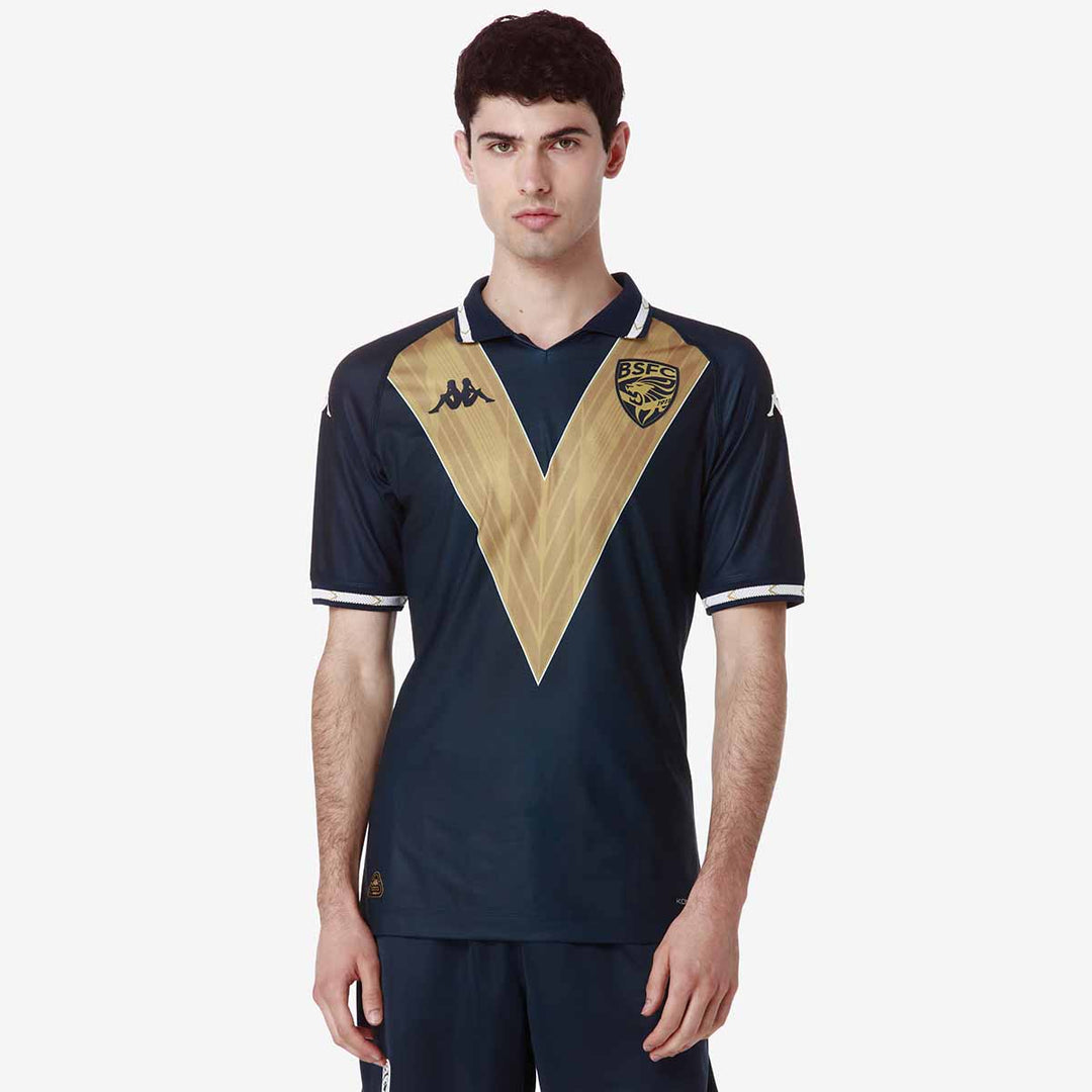 Maillot Kombat Pro Third Brescia 24/25 Bleu Homme 00