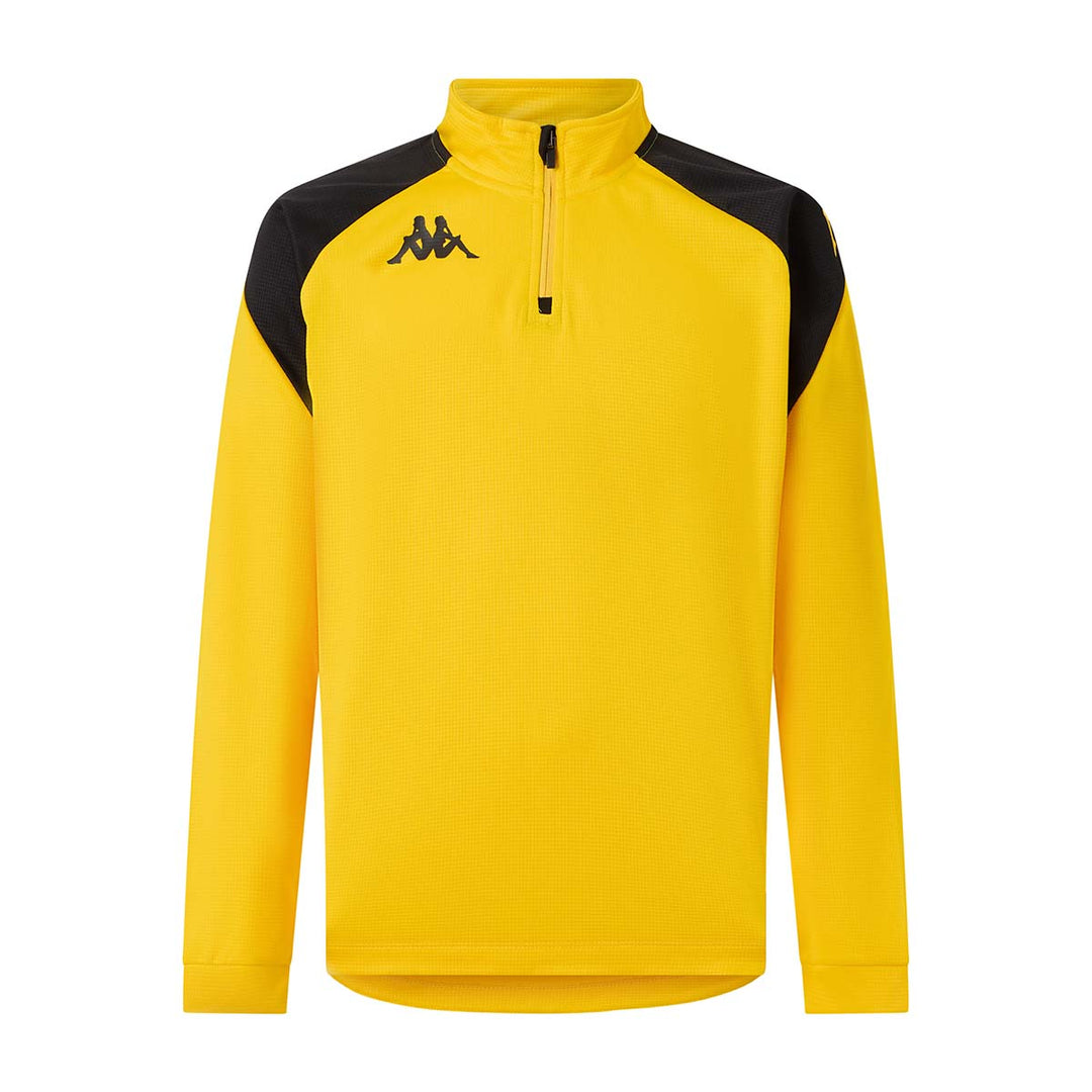 Sweatshirt Lovato Jaune Homme main