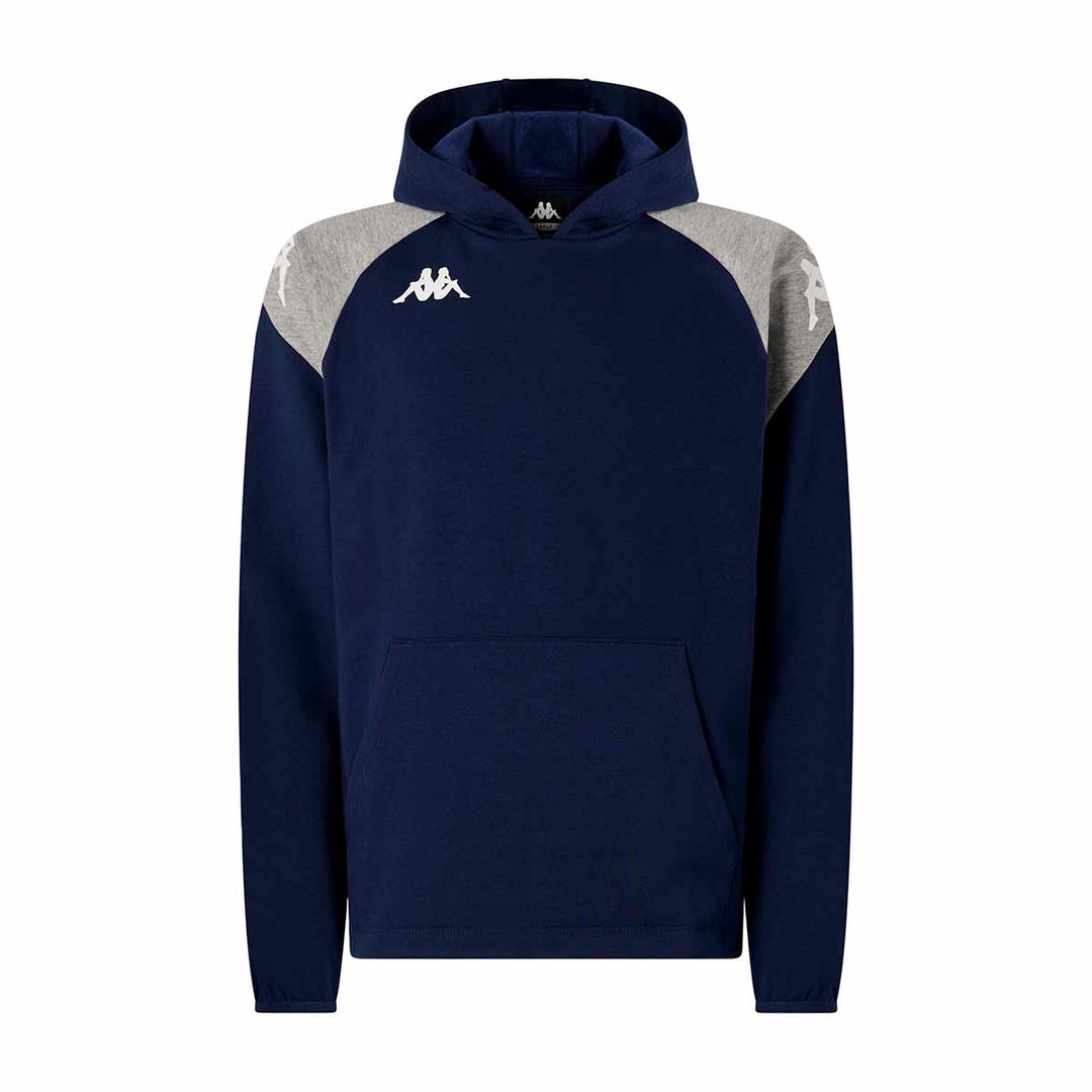 Hoodie Lianto Bleu Homme main