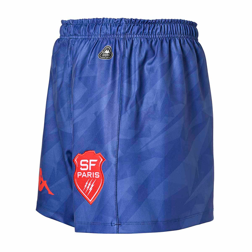 Short Kombat Ryder Away Stade Francais Paris 24/25 Bleu Enfant 02