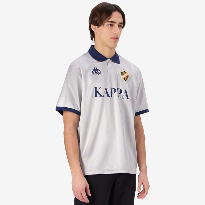 Maillot Cort Kappa x Courir Gris Homme 5