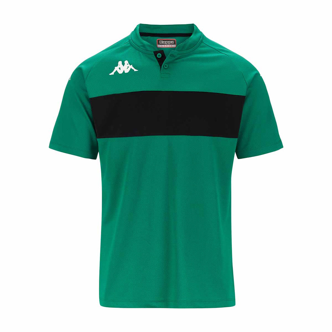 Polo Dalto Vert Homme main