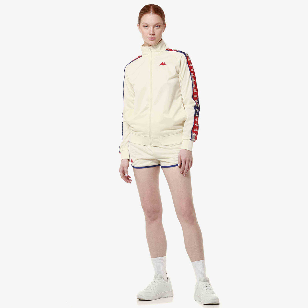 Short 222 Banda Losillegt Blanc Femme main