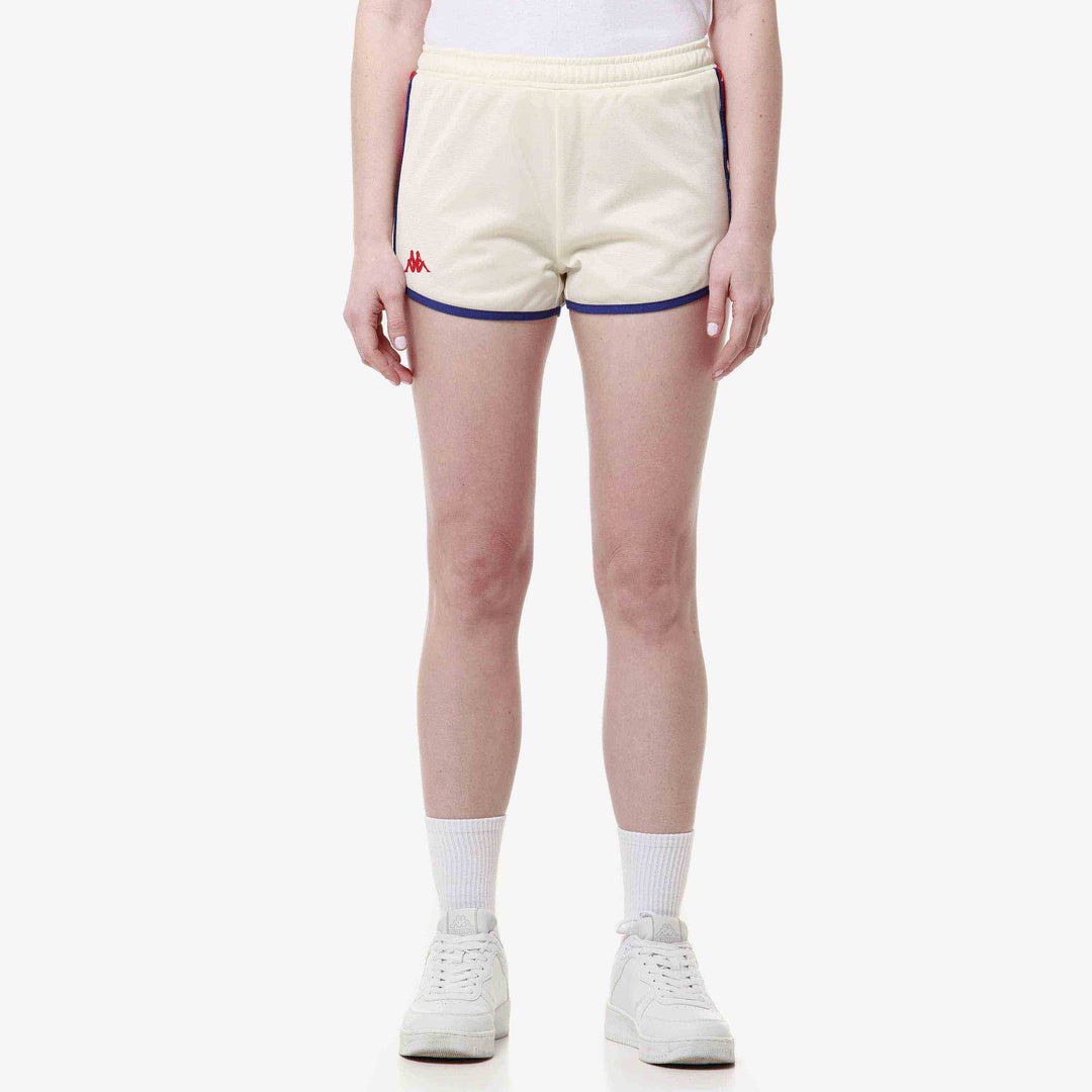 Short 222 Banda Losillegt Blanc Femme main