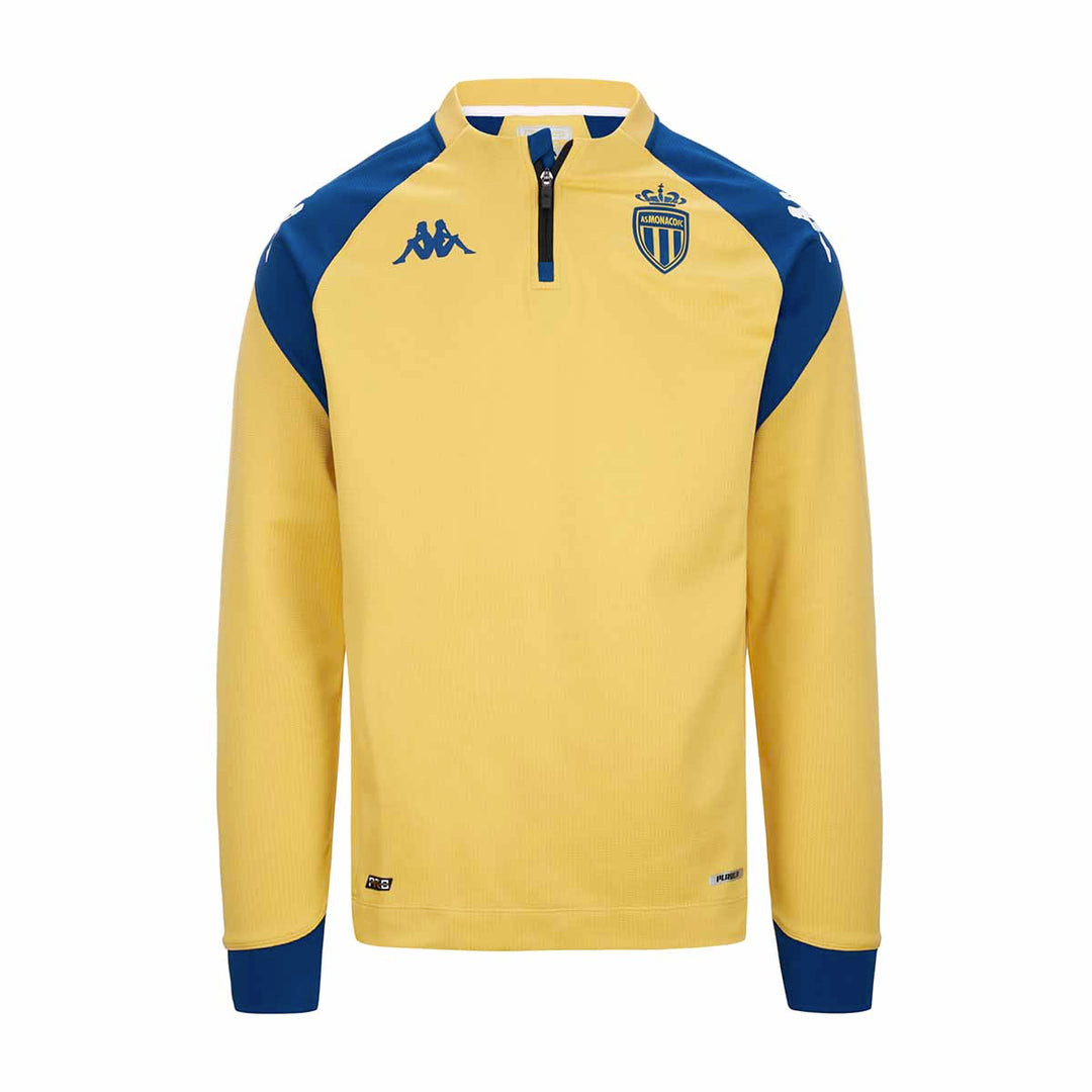 Sweatshirt Ablas Pro 7 AS Monaco 23/24 Jaune Homme 00