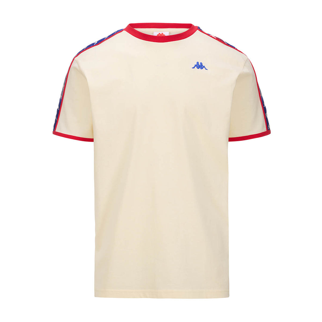 T-shirt 222 Banda Lilogt Graphiktape Blanc Homme main