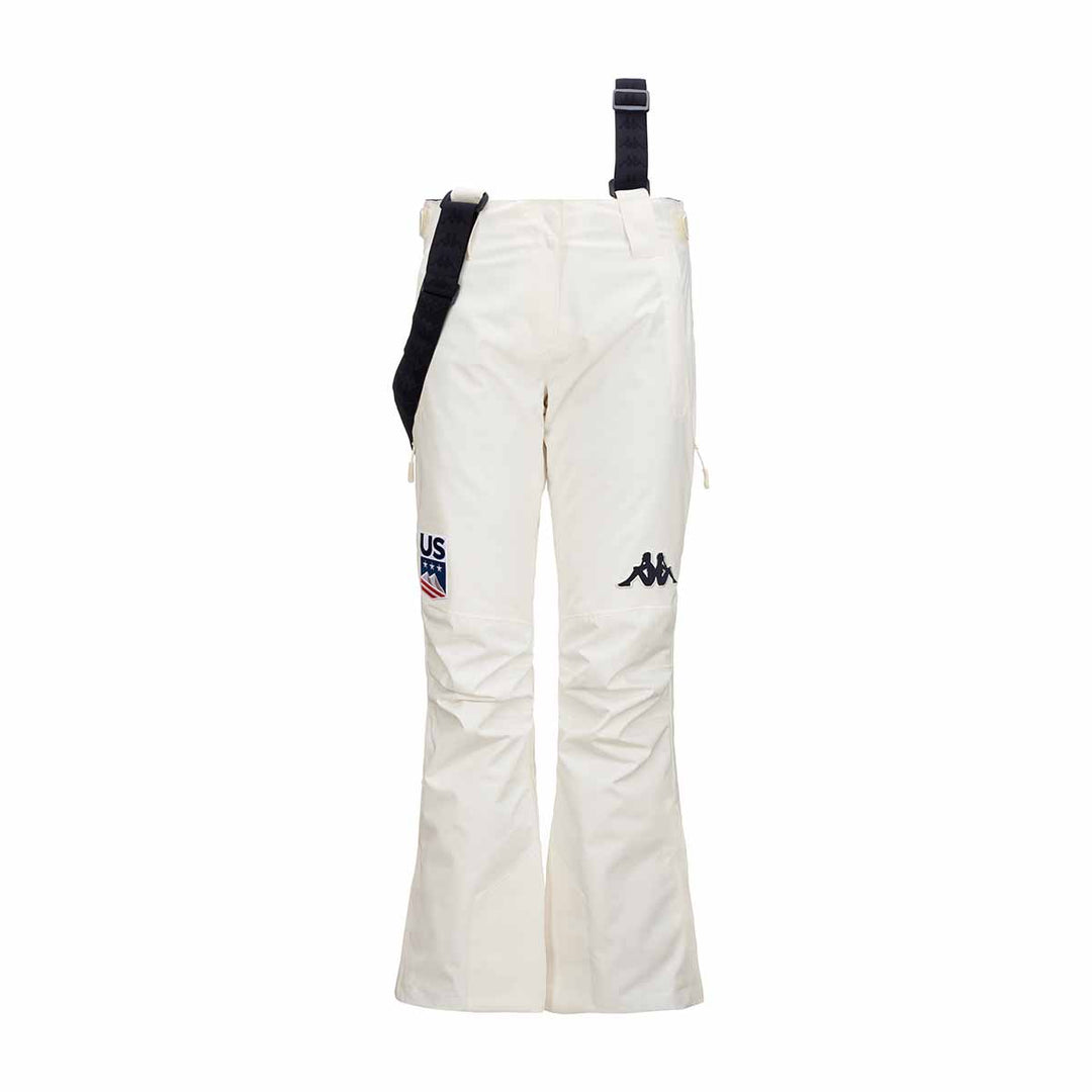 Pantalon 6Cento 665 US Ski Team Blanc Femme 00