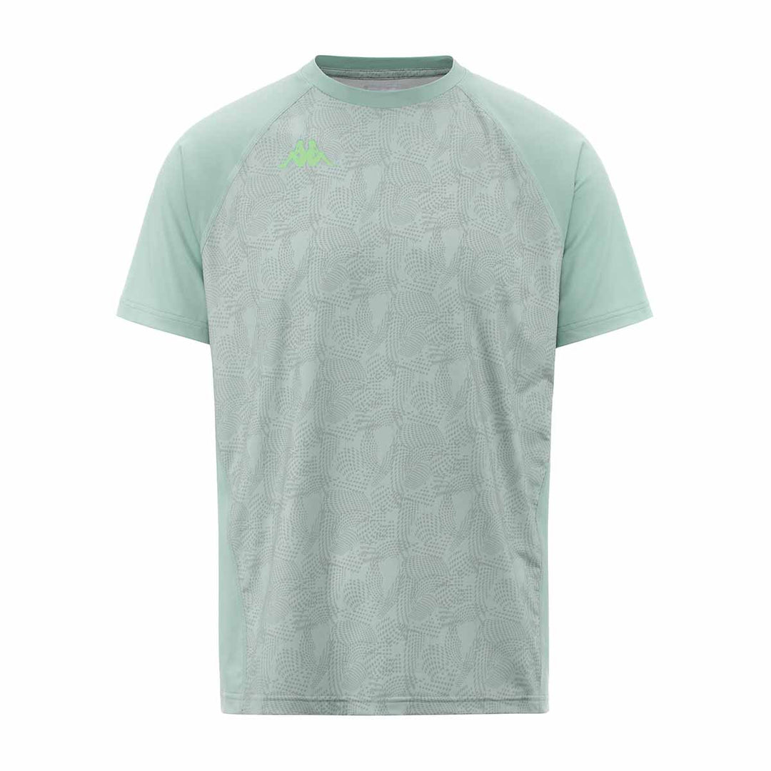 T-Shirt Kombat Filo Vert Homme main