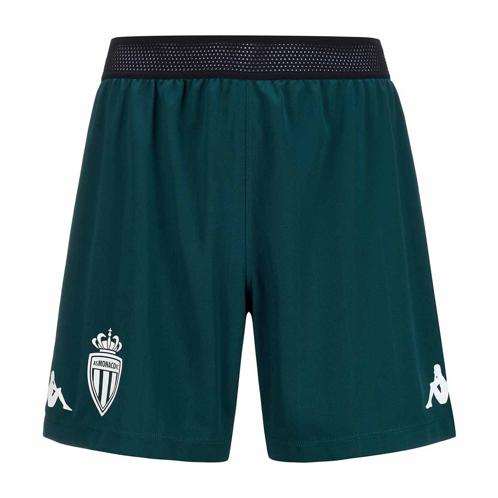 Short Kombat Ryder Pro Away AS Monaco 24/25 Vert Homme 02