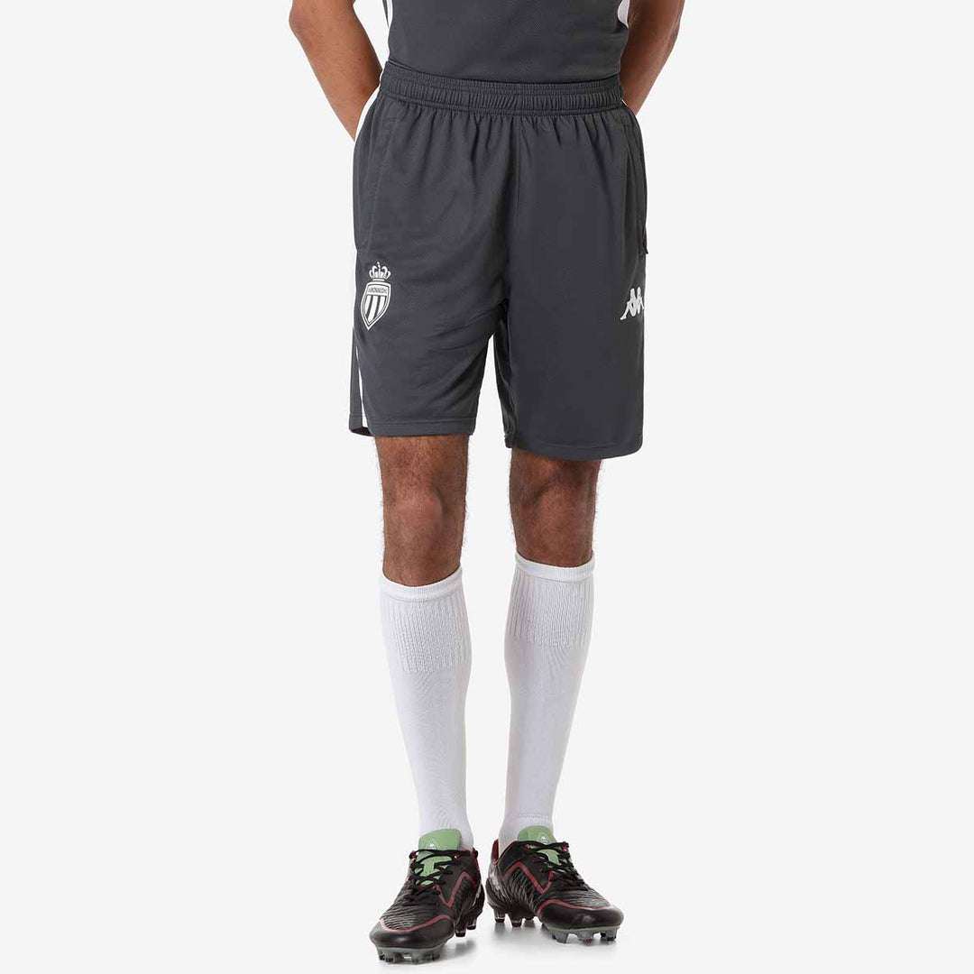 Short Ahorazip Pro 8 AS Monaco 24/25 Gris Homme 00