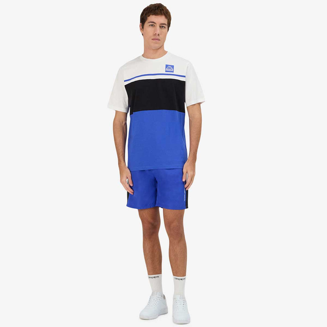 Short Gaggio Bleu Homme main
