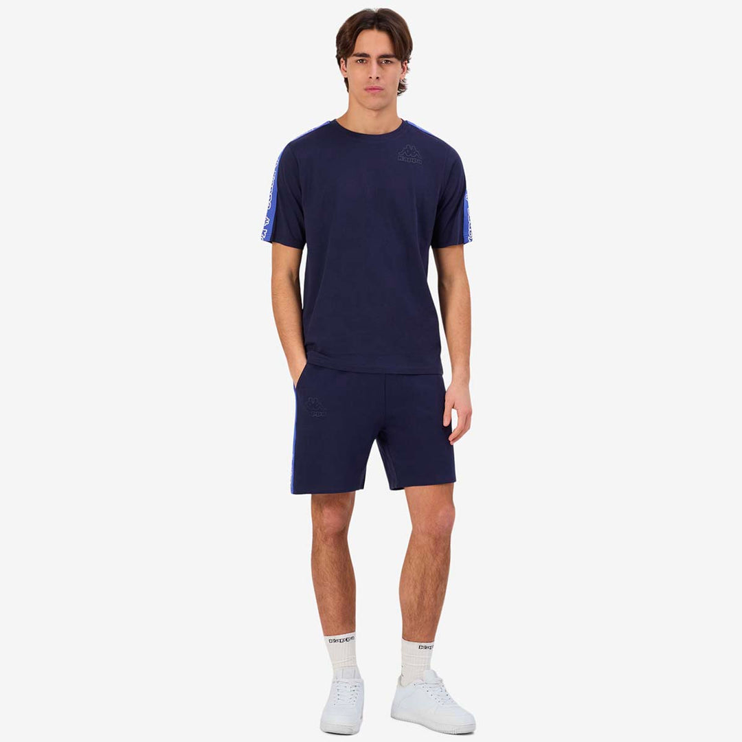 Short Tape Gerri Bleu Homme main