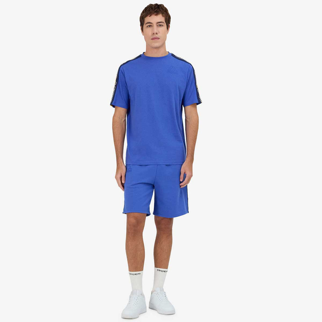 Short Tape Gerri Bleu Homme main