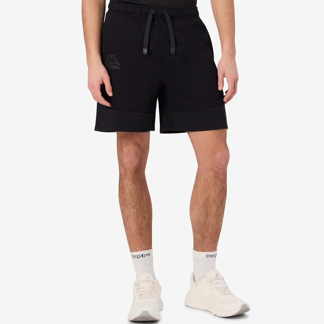 Short Gruno Noir Homme main