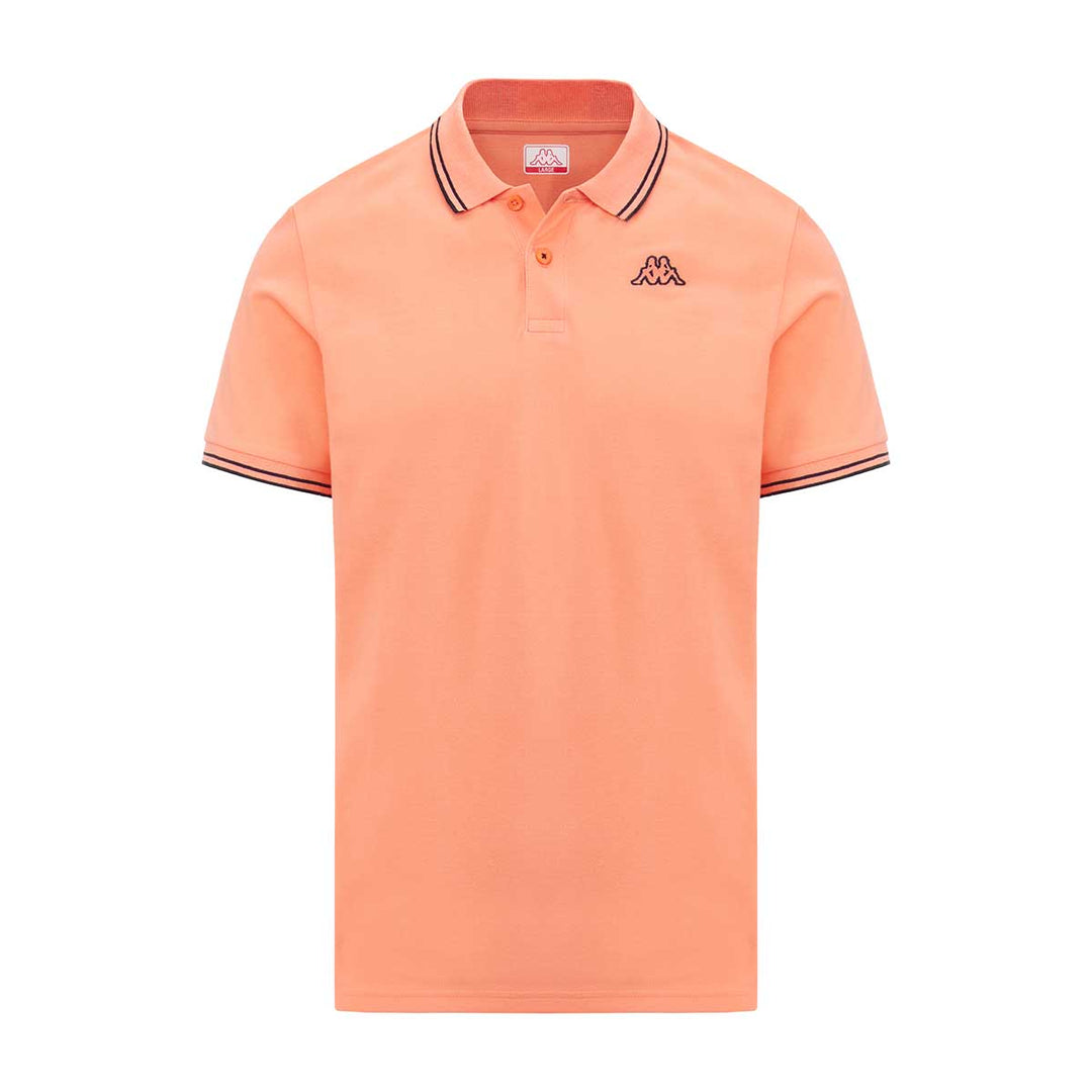 Polo Ezio 2 Orange Homme main