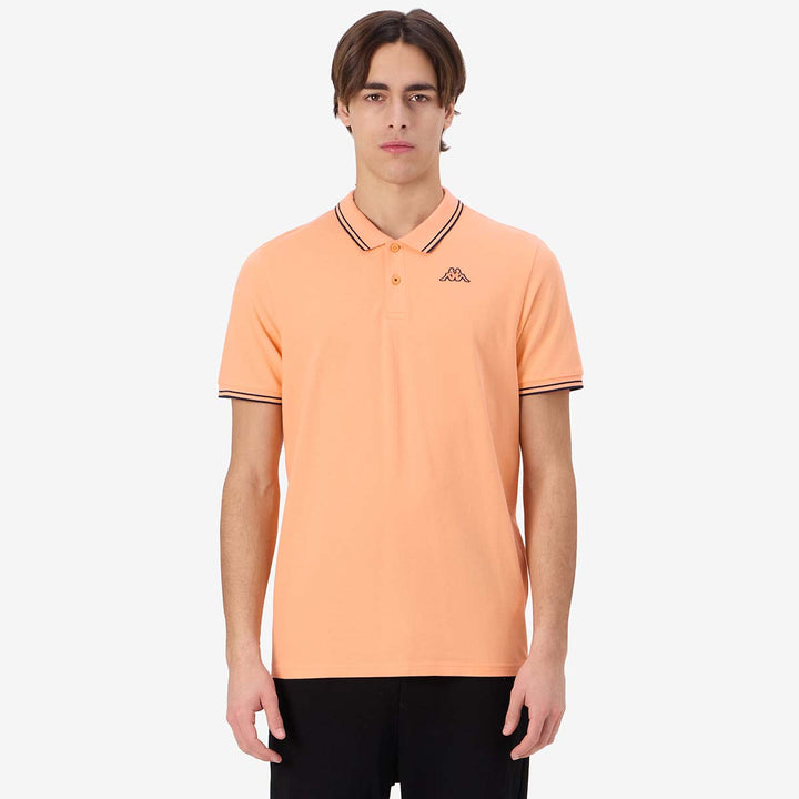 Polo Ezio 2 Orange Homme 1