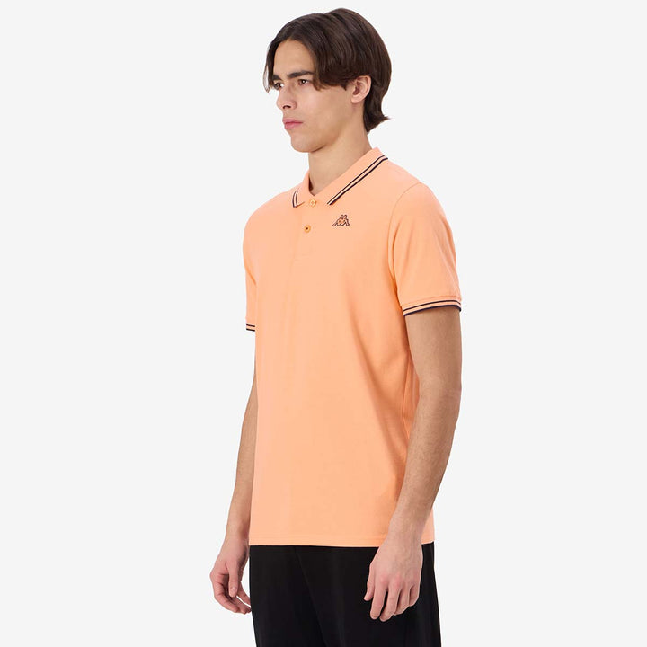 Polo Ezio 2 Orange Homme 3