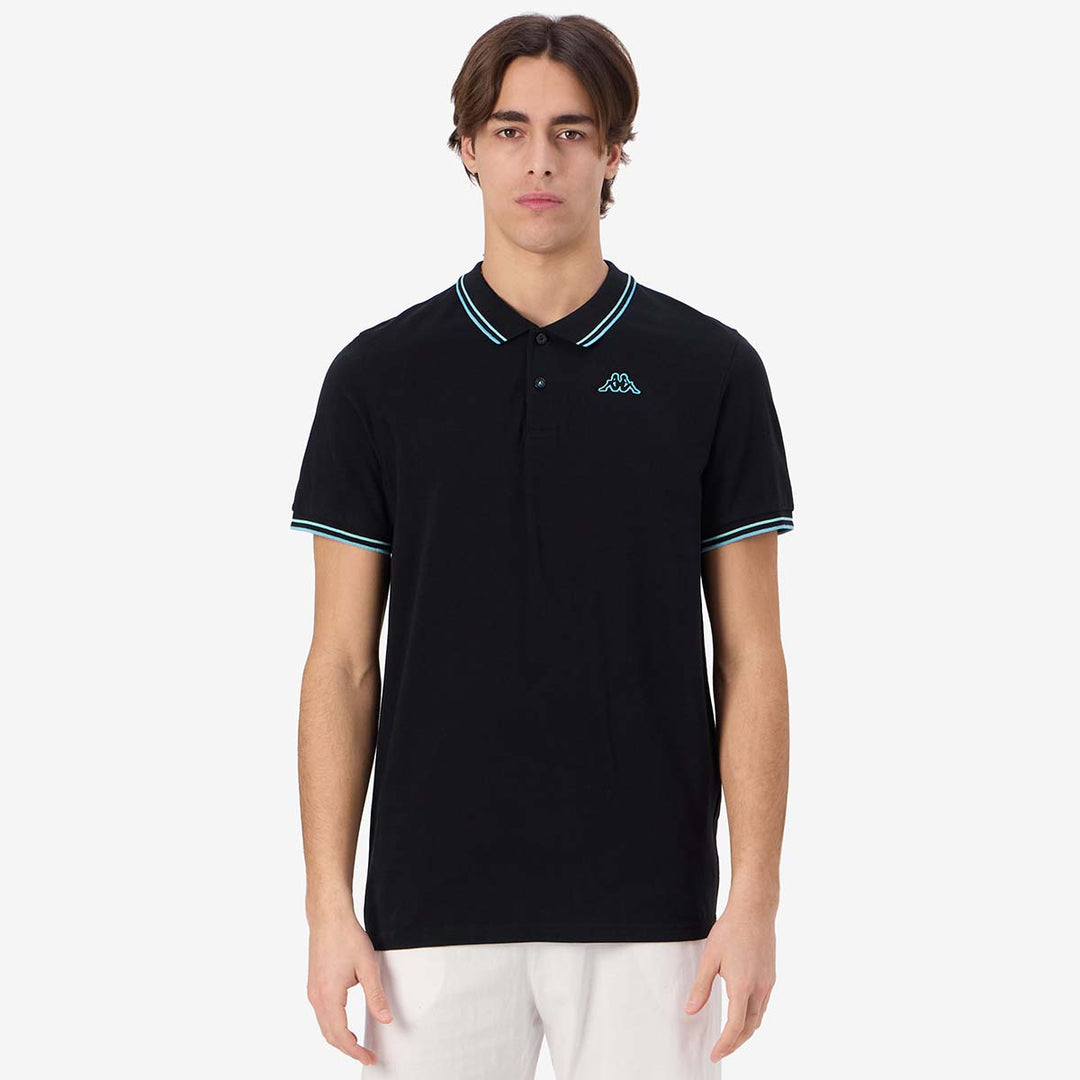 Polo Ezio 2 Noir Homme main
