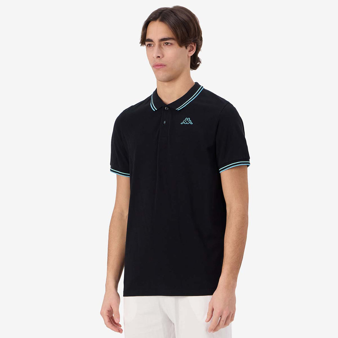 Polo Ezio 2 Noir Homme main