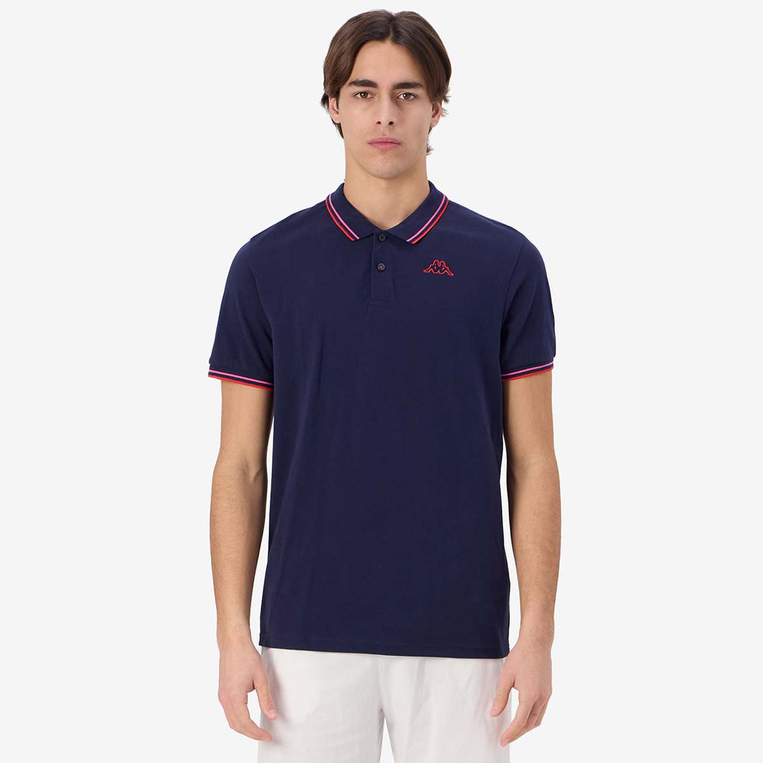 Polo Ezio 2 Bleu Homme main