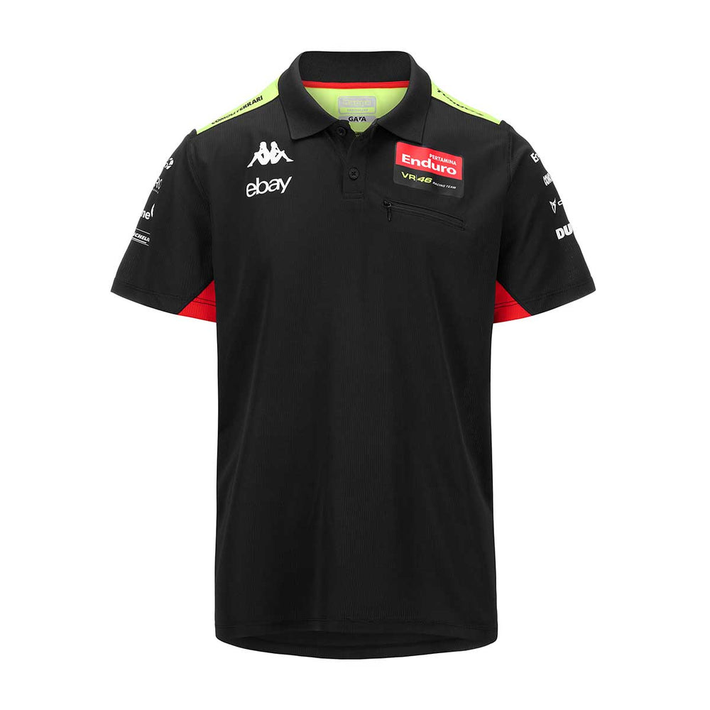 Polo Acrazon VR46 2024 Noir Homme 02