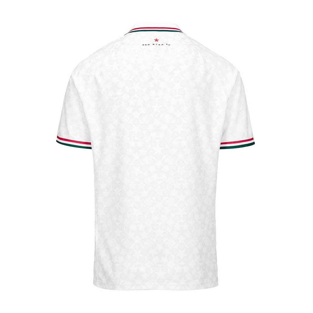 Maillot Heritage Kombat Le Rayé Red Star FC 24/25 Blanc Enfant main