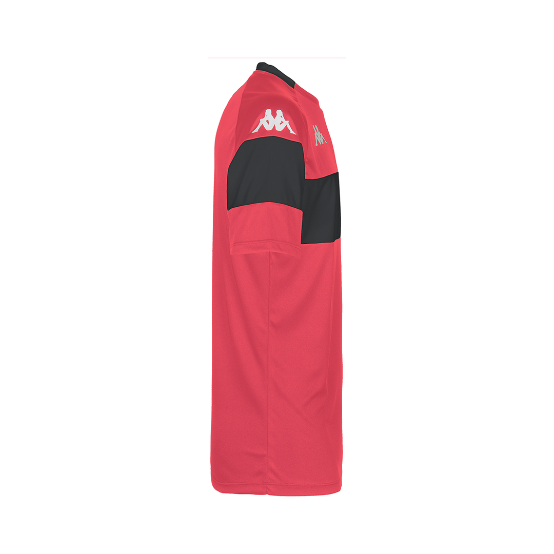 Maillot Dareto Rouge Homme main