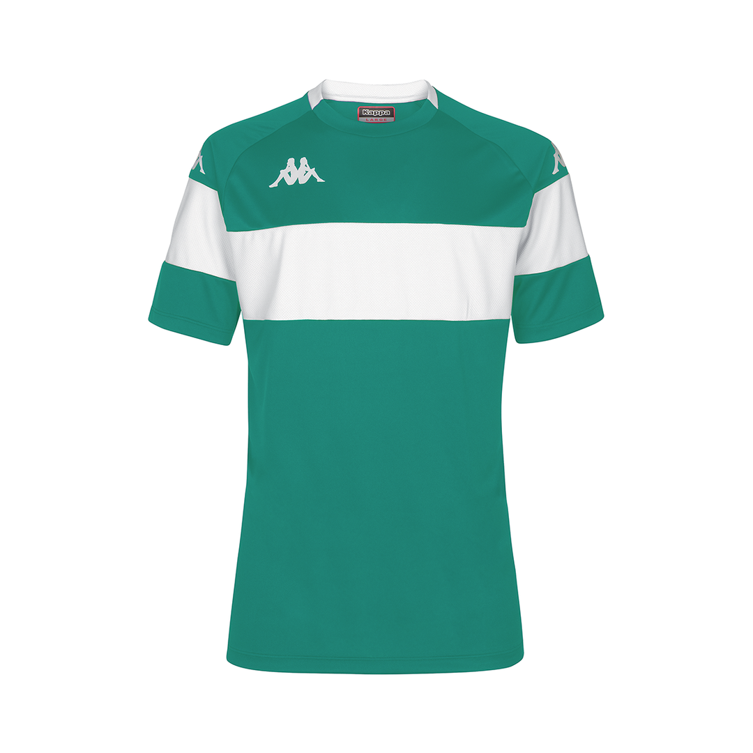 Maillot Dareto Vert Homme main