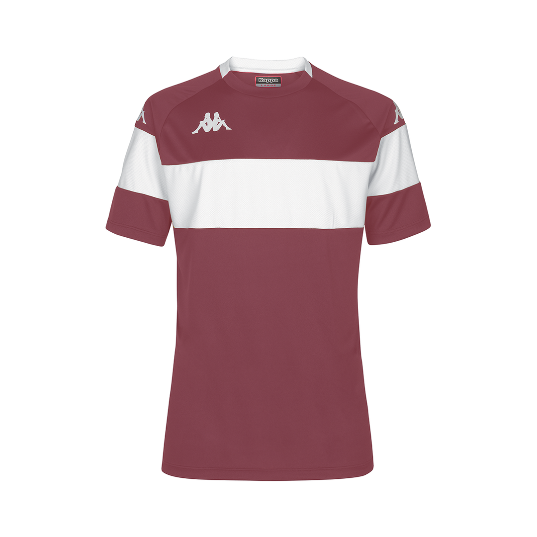 Maillot Dareto Rouge Homme main