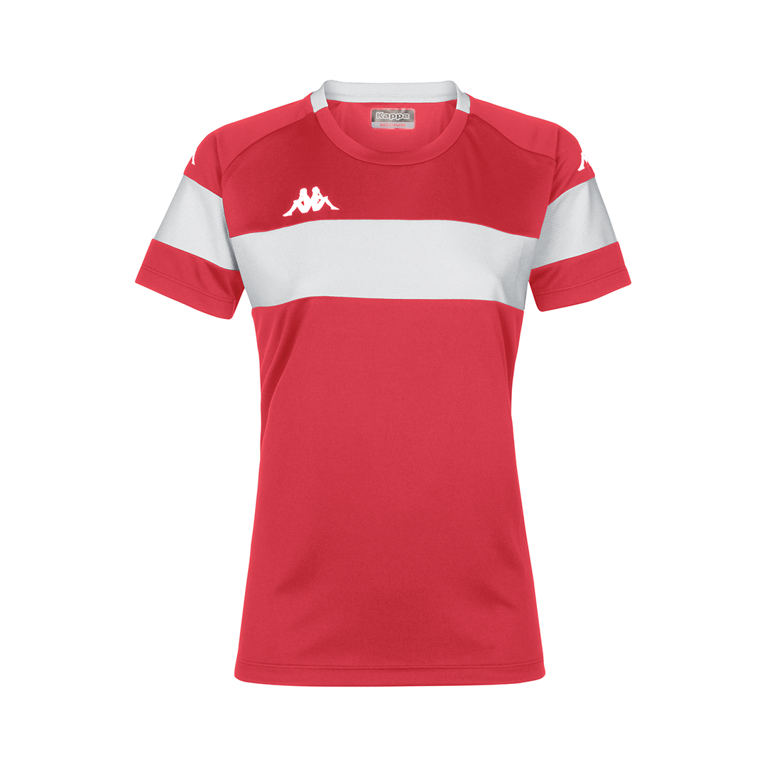 Maillot Dareta Rouge Femme main